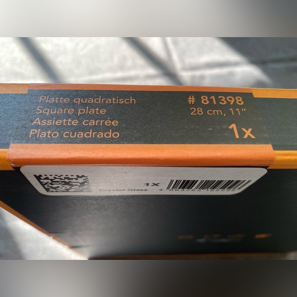 NACHTMANN BOSSA NOVA PLATE - SQUARE - Picture 3 of 5